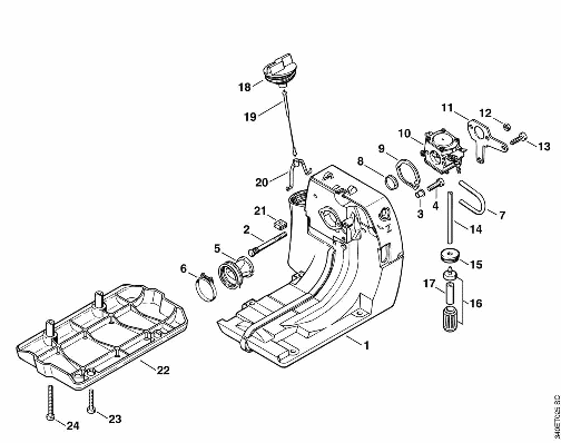 D-Tank housing