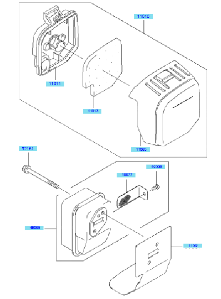Air Filter & Muffler