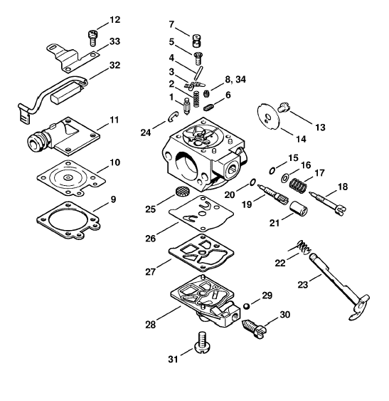 Carburetor WTE-1