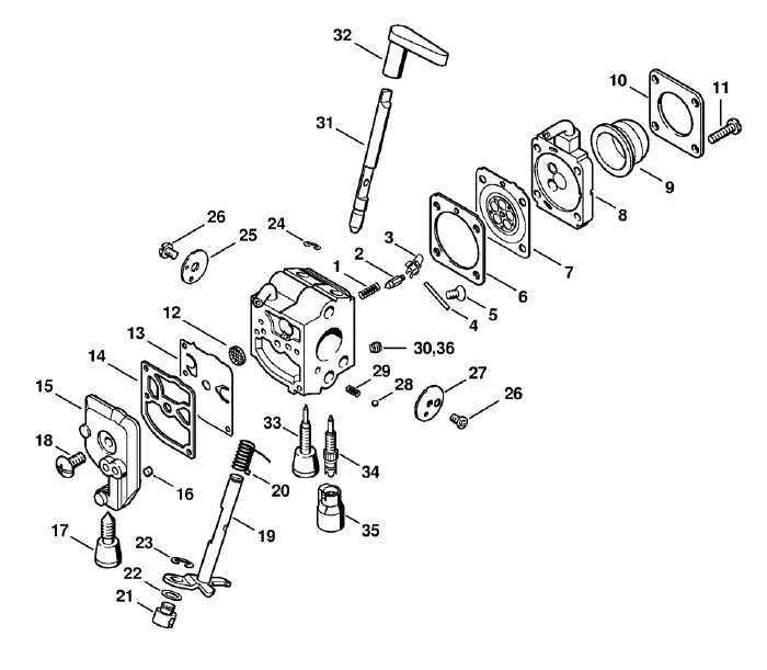 Carburetor CSQ-105 - S111