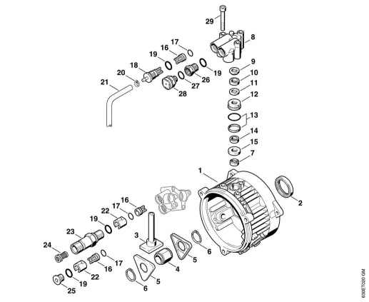 C-Pump housing