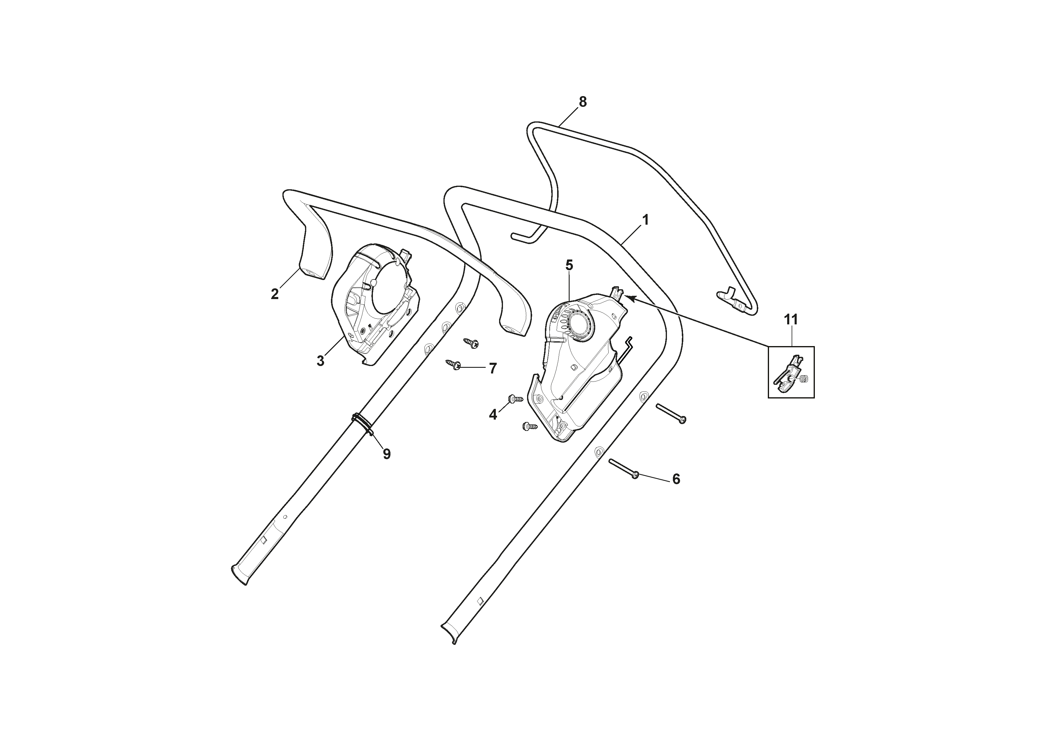 Handle, Upper Part