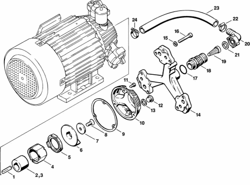 B-Pump housing