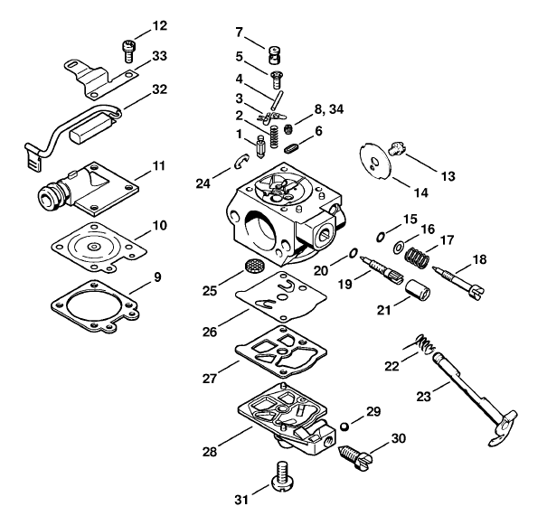Carburetor WTE-1