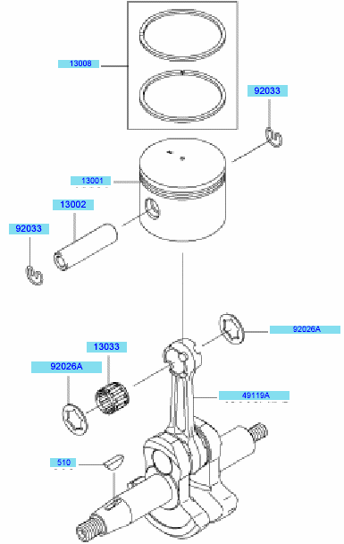 Piston & Crankshaft