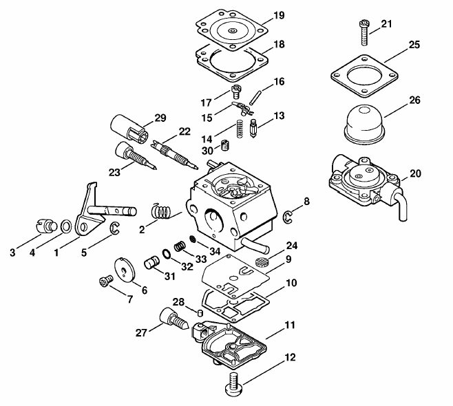 Carburetor C1QS63A (15.2003)