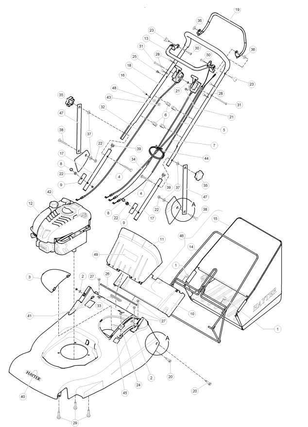 Upper Main Frame Assembly