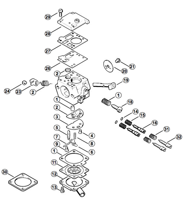 Carburetor Bing 48A101C