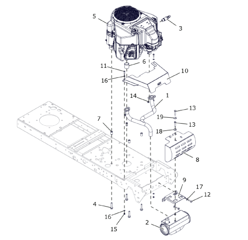 ENGINE ASSY F250