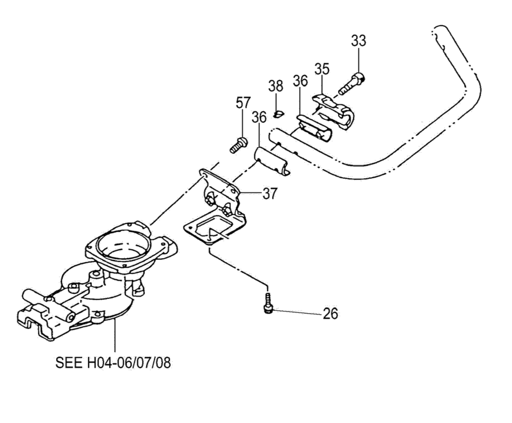 HANDLE BRACKET