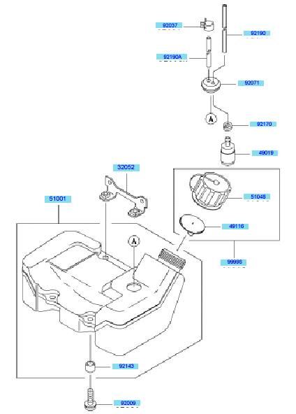 Fuel Tank & Fuel Valve