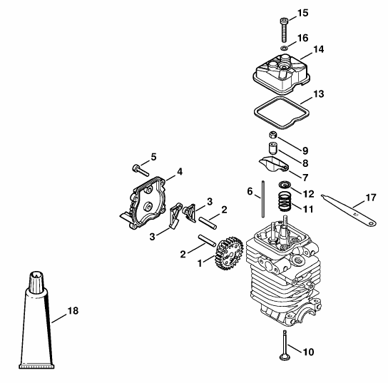 Valve timing gear