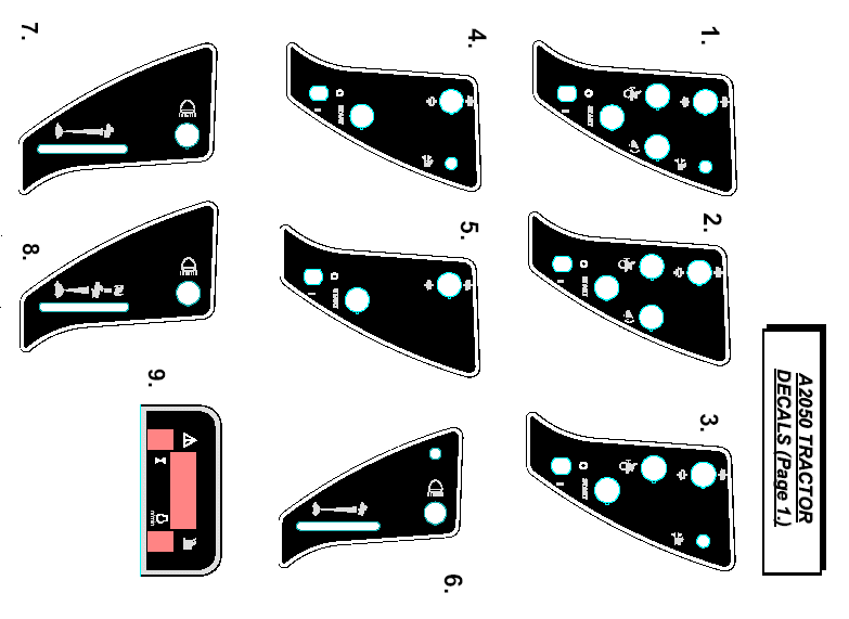 Decals List 1
