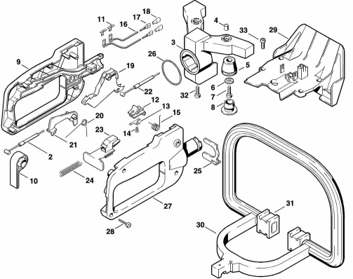J-Control handle HS 74