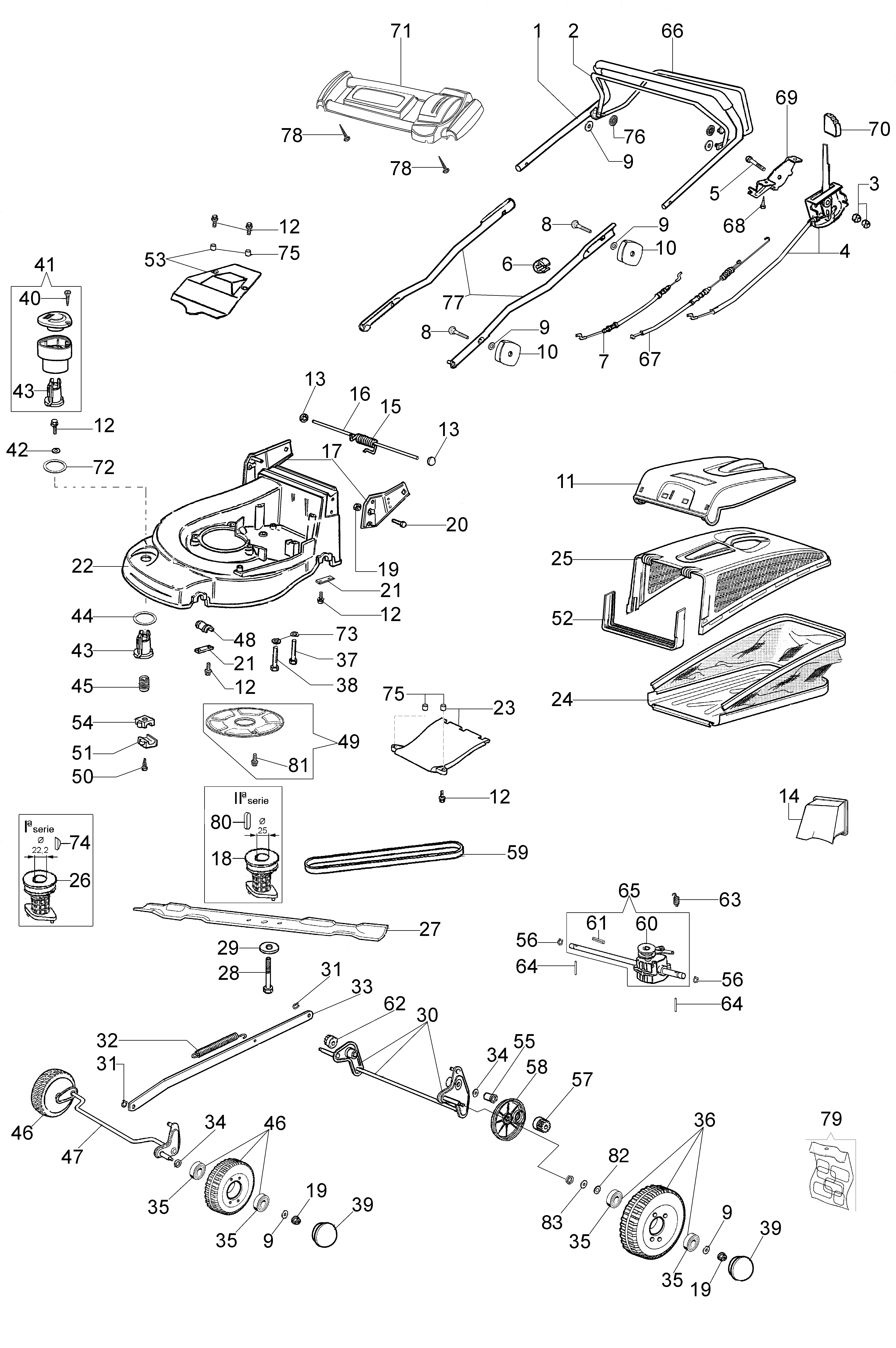 Illustrated parts list (Until May 2007)