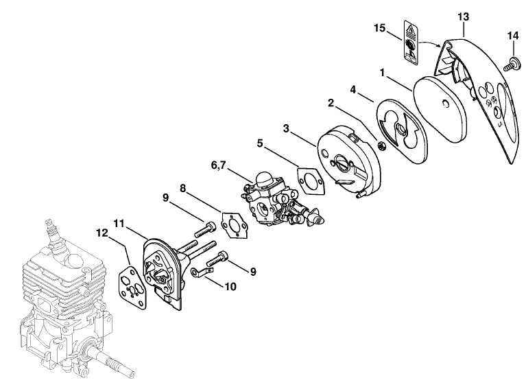 Air filter, Spacer flange