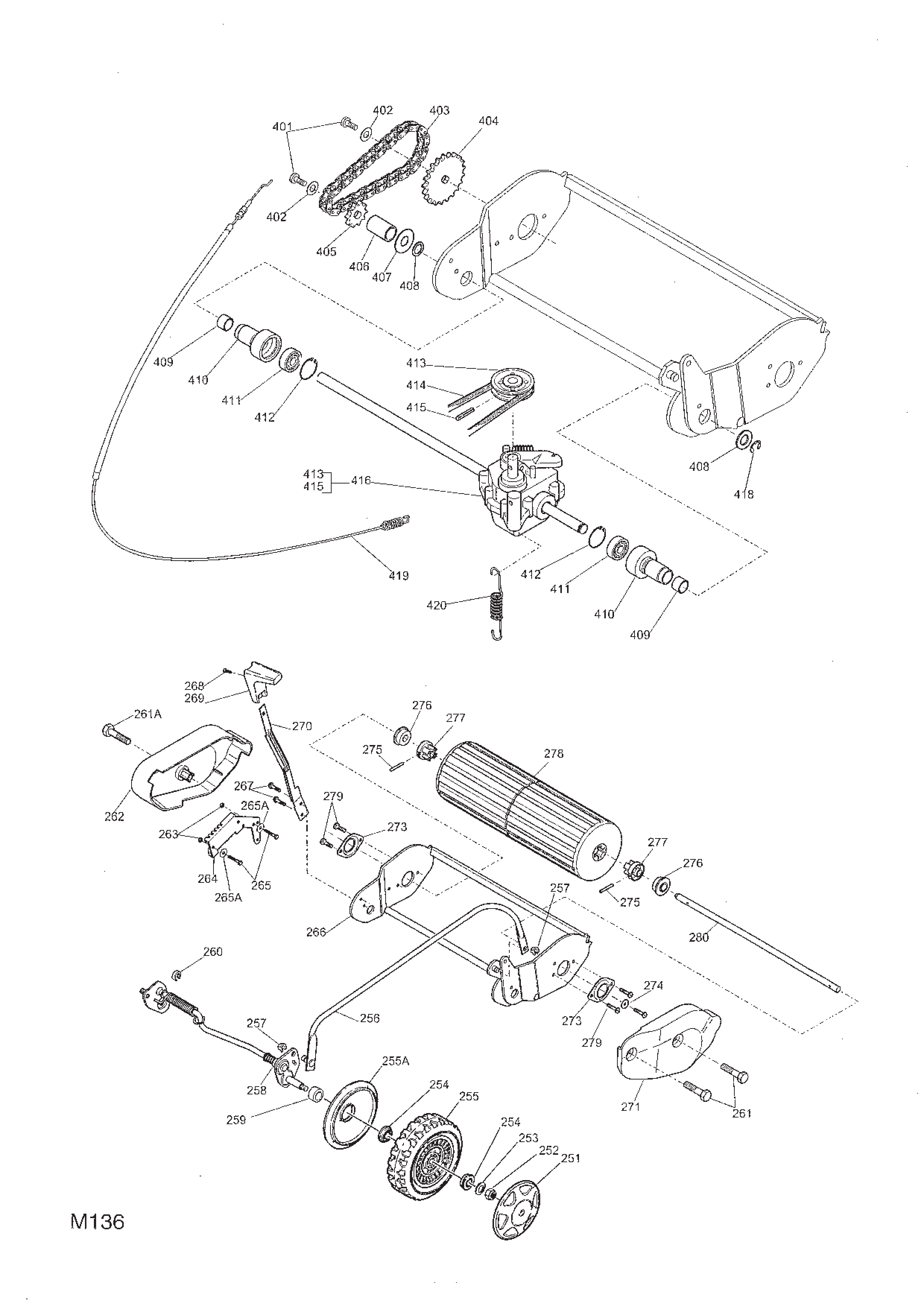 Wheel Suspension Transmission