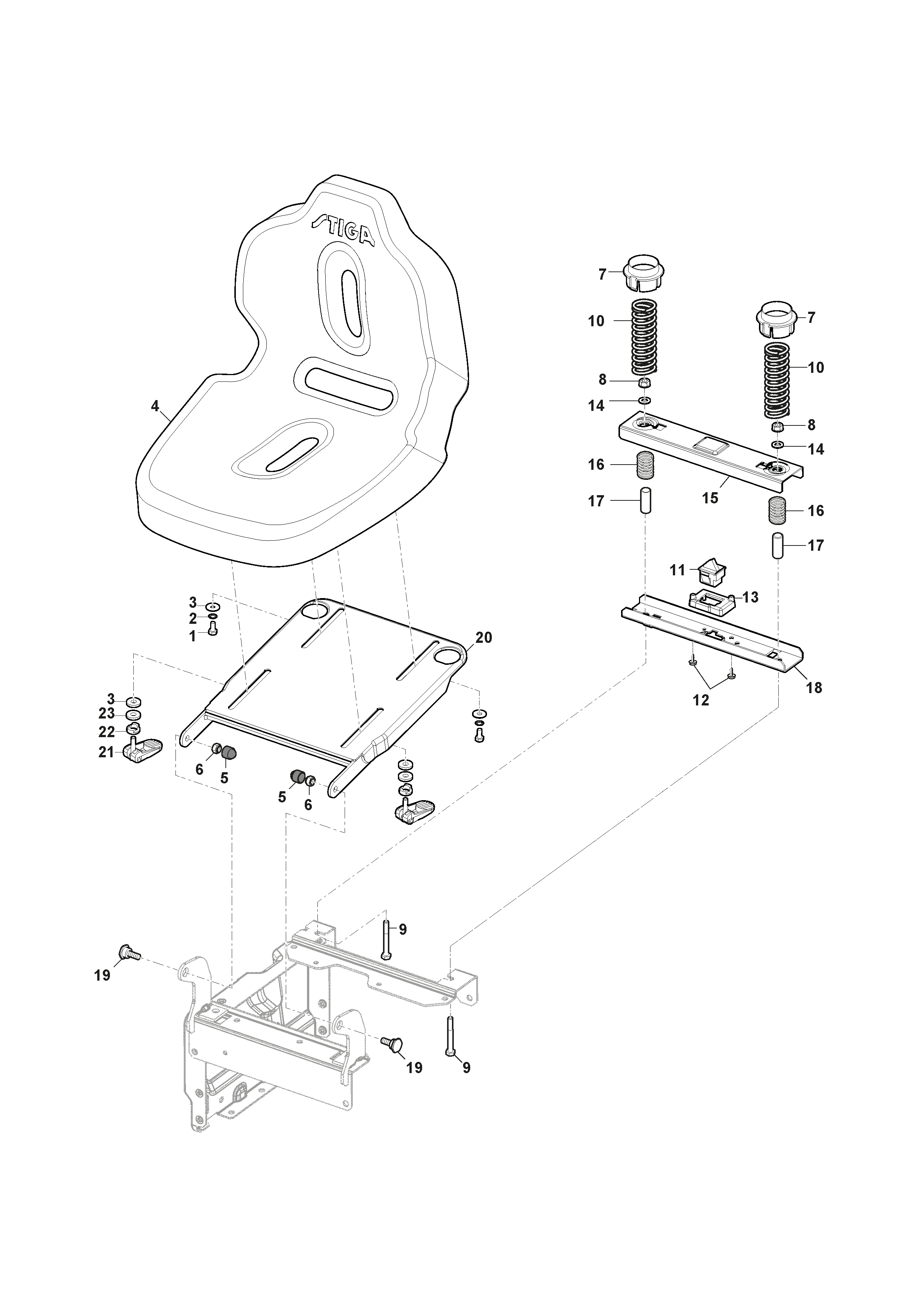 Seat & Seat Support