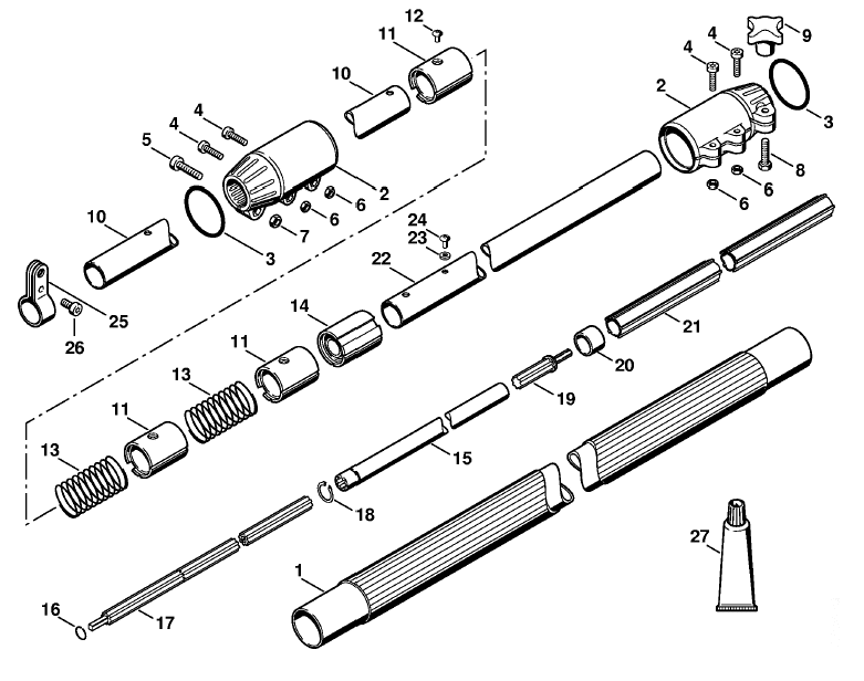 Drive tube assembly