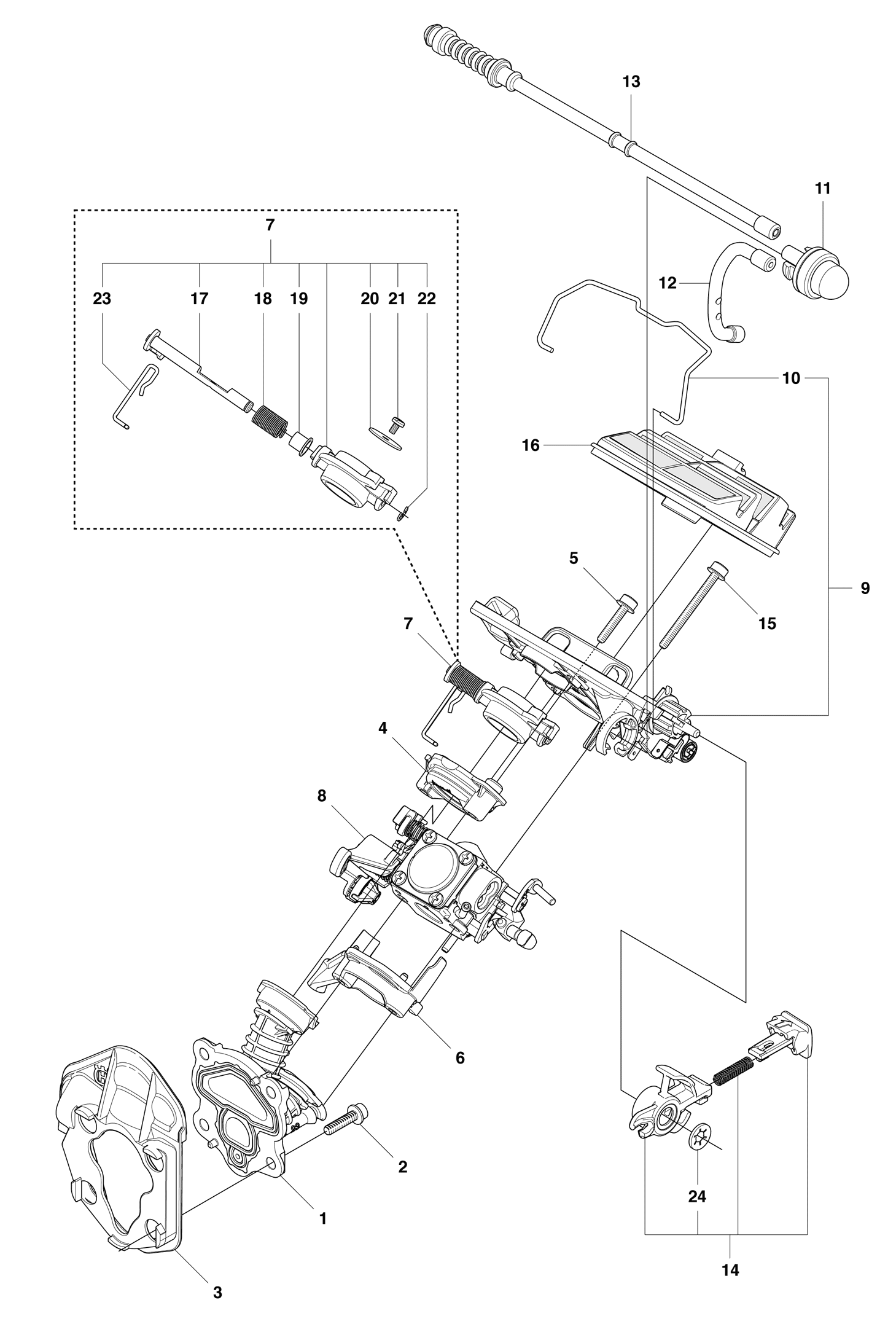 Carburetor & Air Filter 