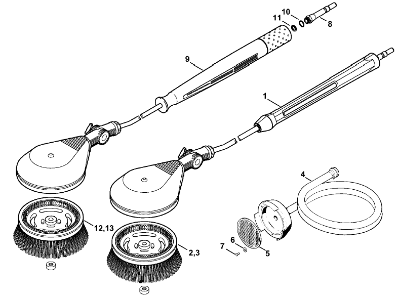 Rotory nozzle