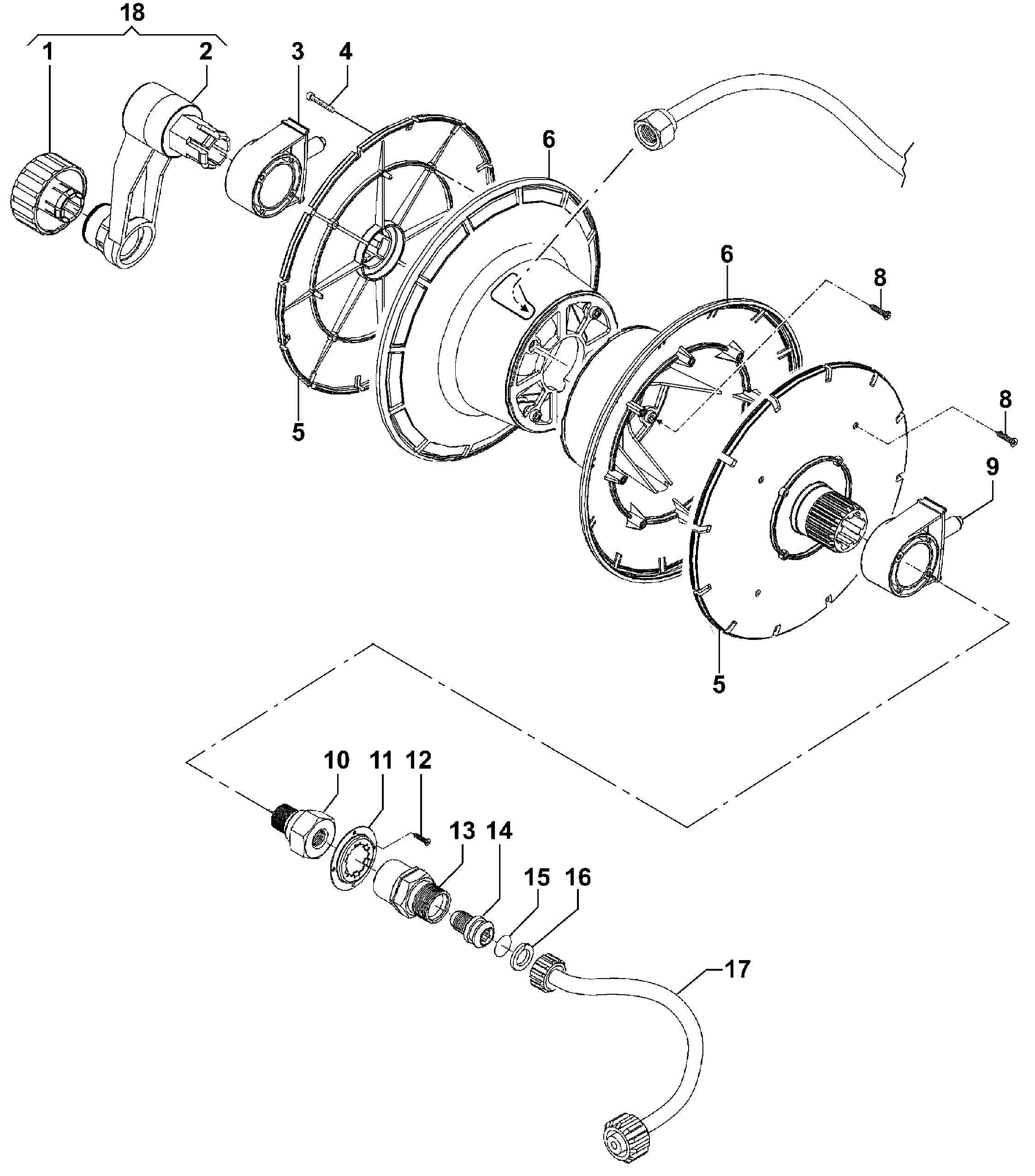 Hose reel
