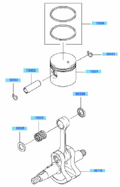 Piston/ Crankshaft