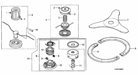 BLADE & NYLON HEAD 