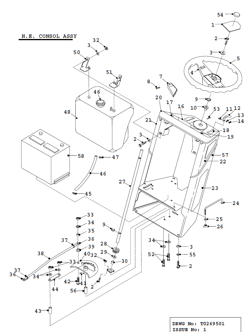 K15 HE (Kohler) Consol