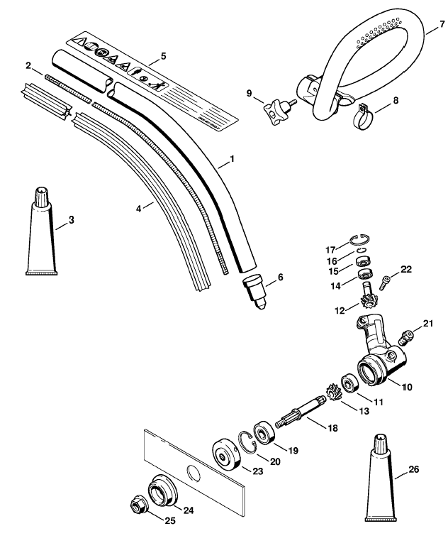 Drive tube assembly
