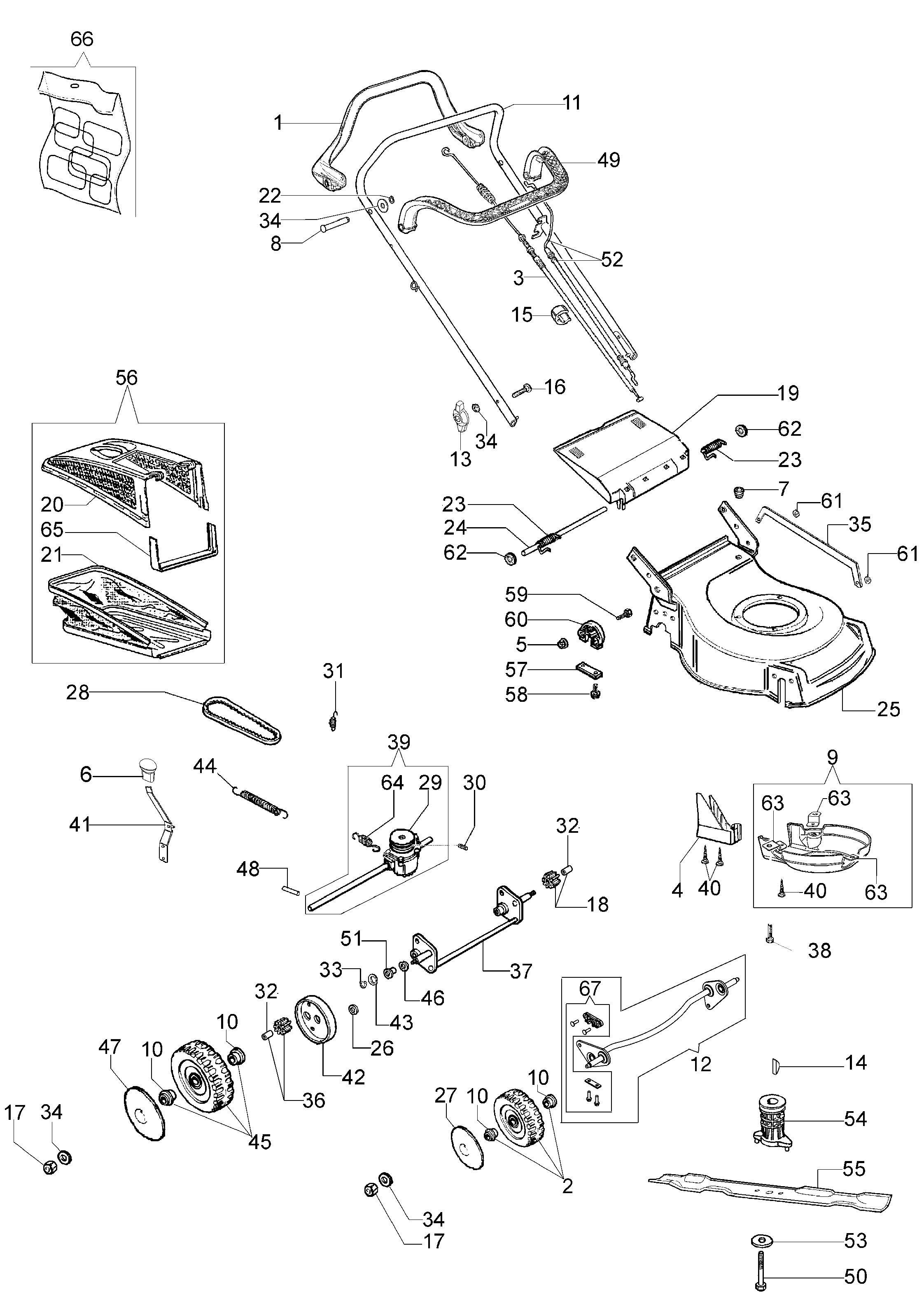 Illustrated parts list 2009