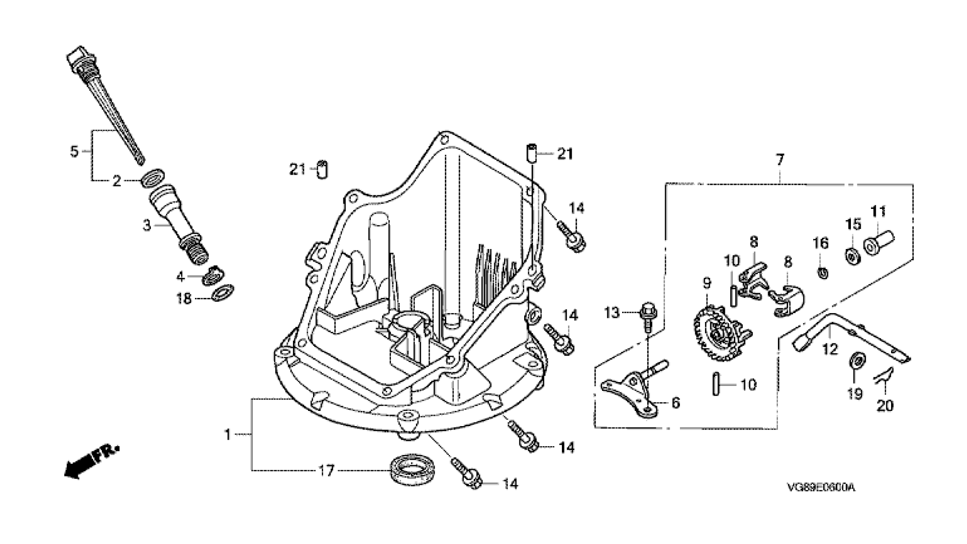 OIL PAN SUMP
