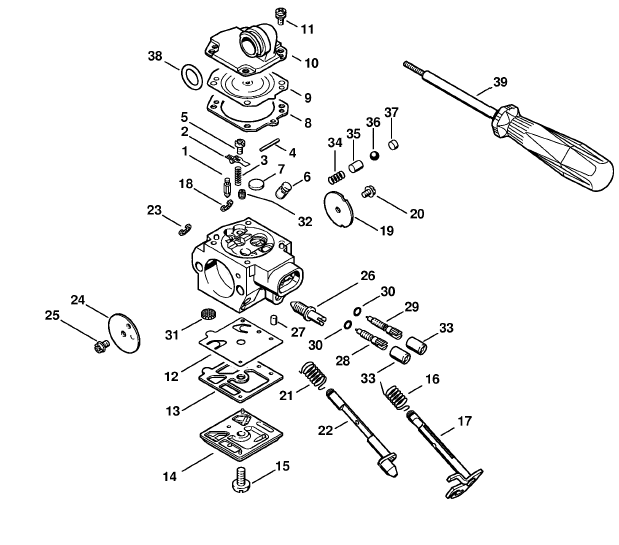 Carburetor HD-34A