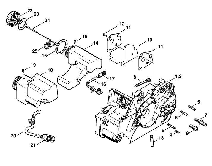 Engine housing