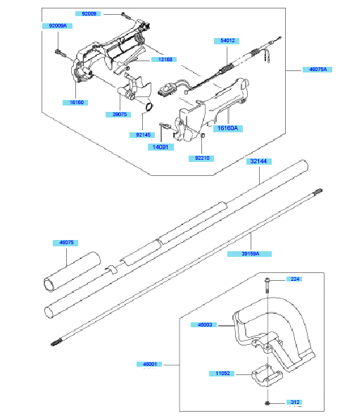 Pipe	 Handle & Guard