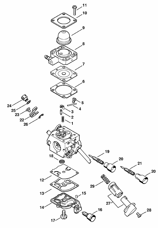 Carburetor C1M-S146 California