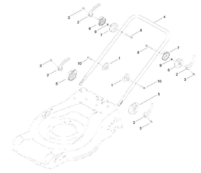 Lower Handle Assembly