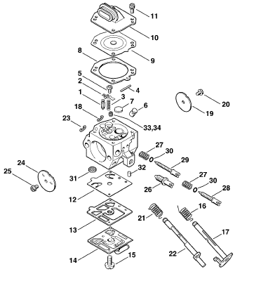 Carburetor HD-19B