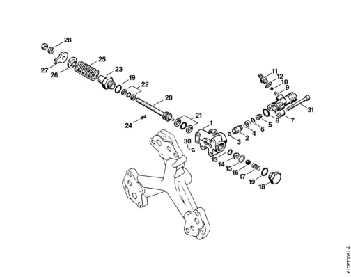 F-Regulation valve block RE 400K