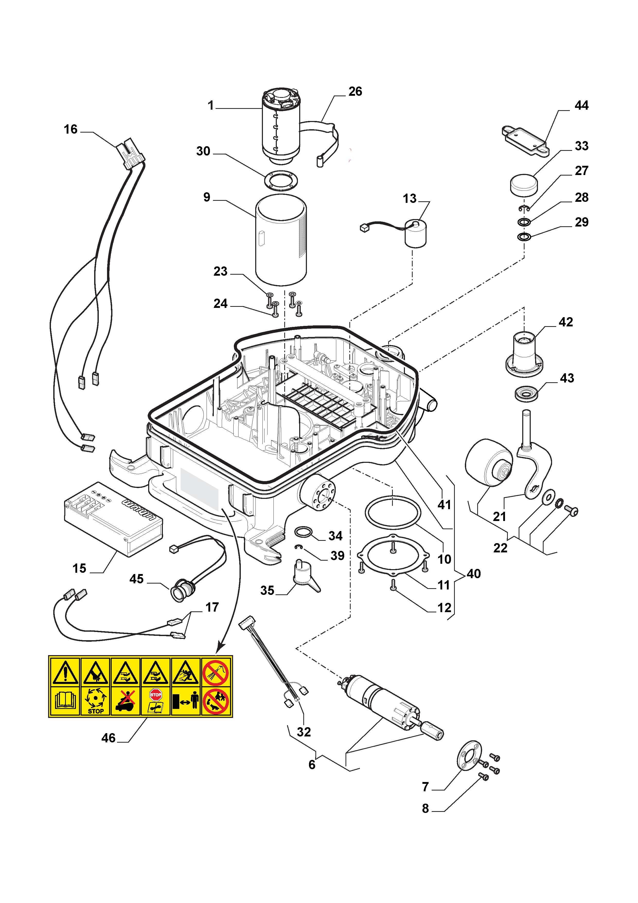Motor, Transmission