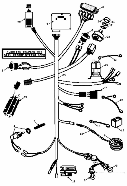 Dial Height Wiring Loom