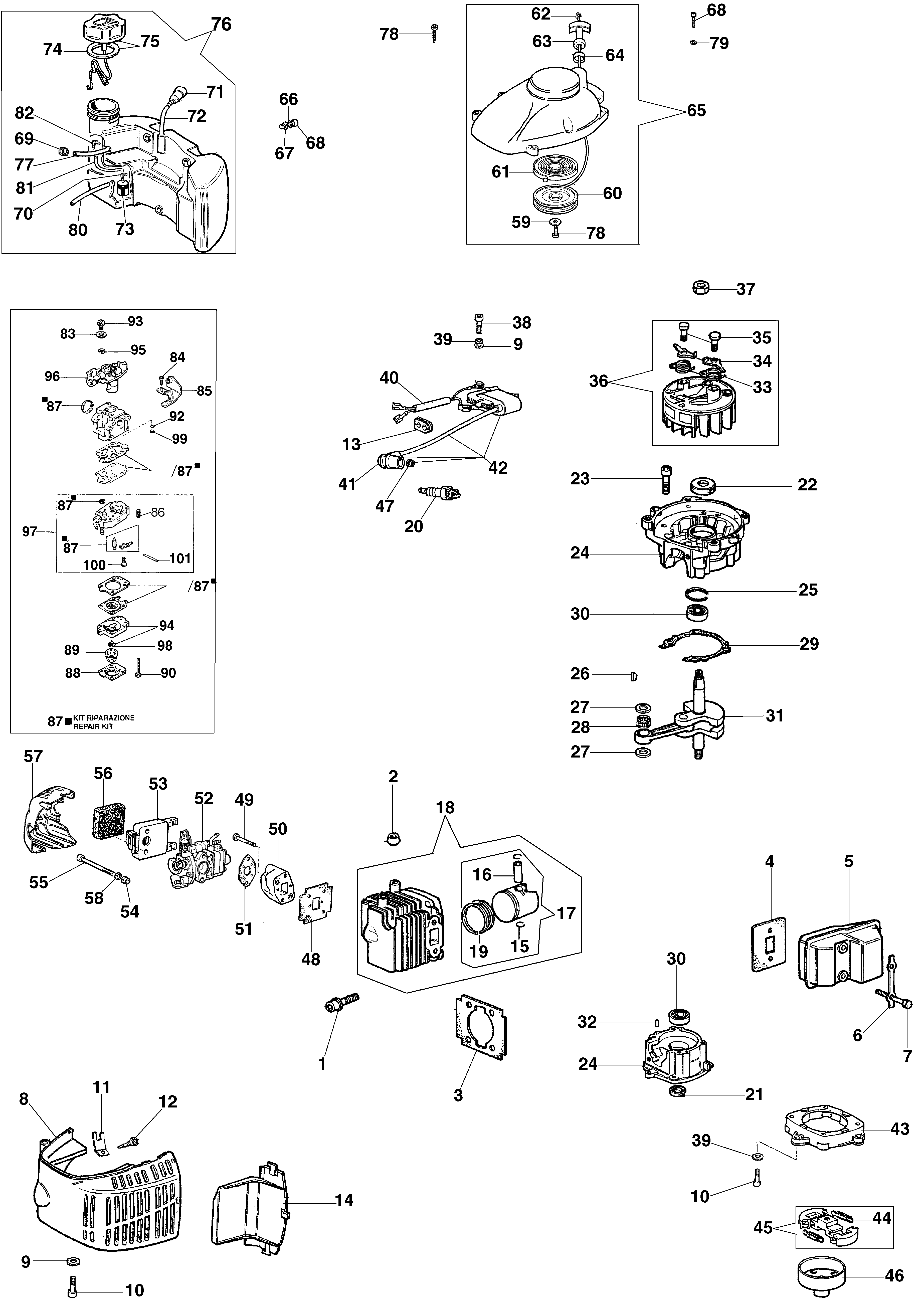 Motor assy
