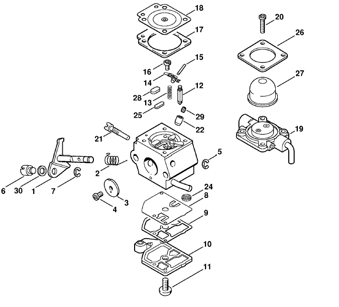 Carburetor C1QS58
