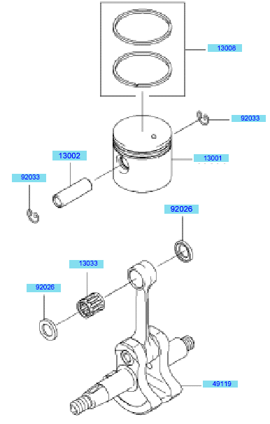 Piston & Crankshaft