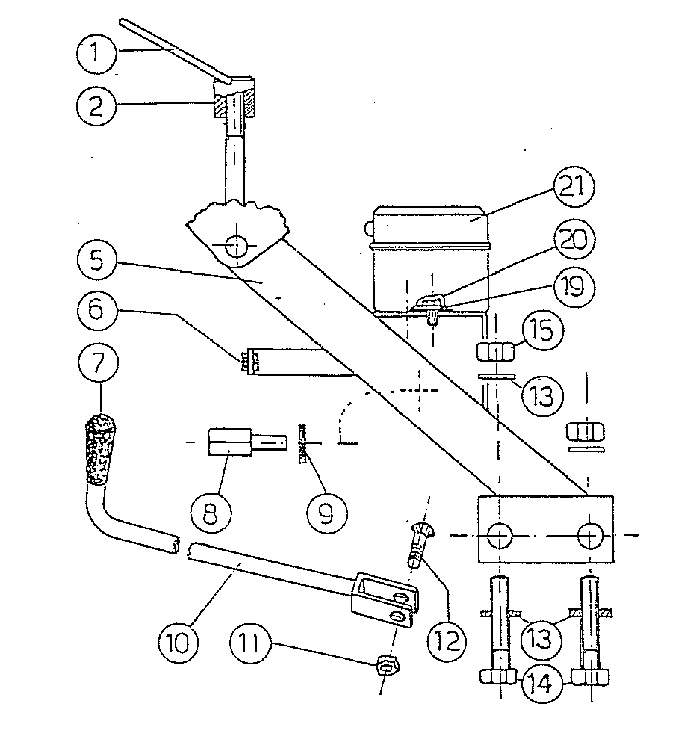 Handle support