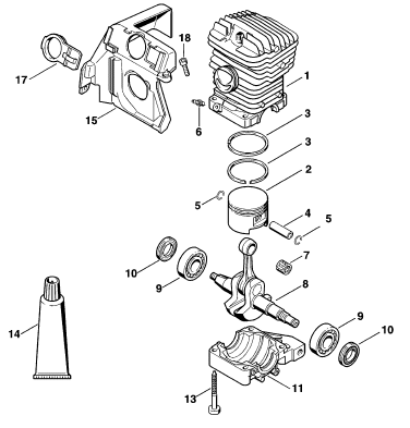 Cylinder MS 310