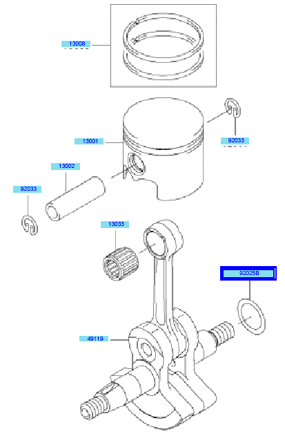 Piston/ Crankshaft