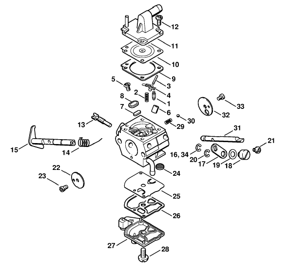 Carburetor C1QS34H (46.2003)
