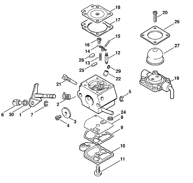 Carburetor C1QS58