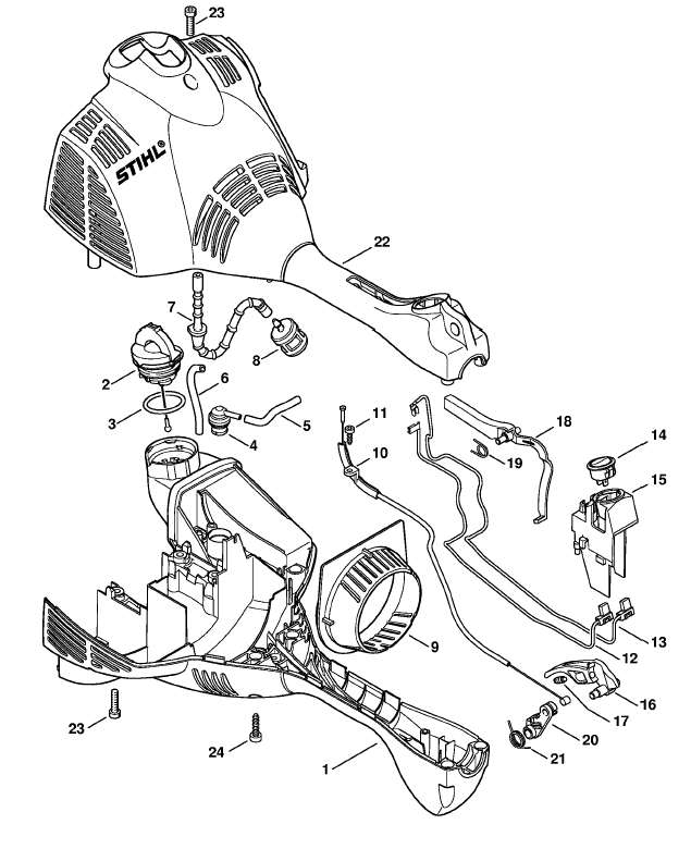 Engine housing